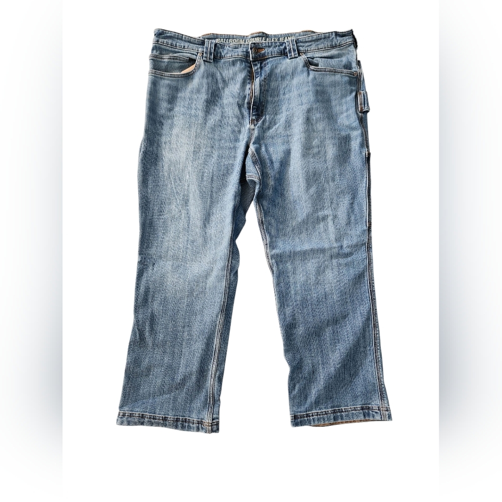 Duluth Mens 42x28 Ballroom Double Flex Carpenter Jeans - Picture 3 of 9